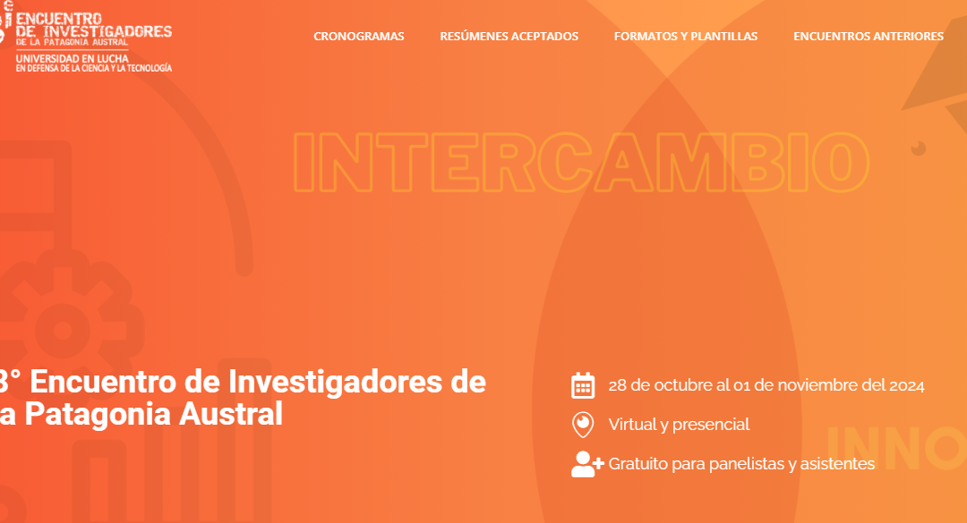 8vas Jornadas de Investigadores Universidad Nacional